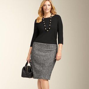 Talbots 3/4 Sleeve Bodycon Women Dress Size 4